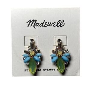 Madewell Earrings - Stirling Silver Posts - New